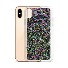 Load image into Gallery viewer, Neon Leaves iPhone Case