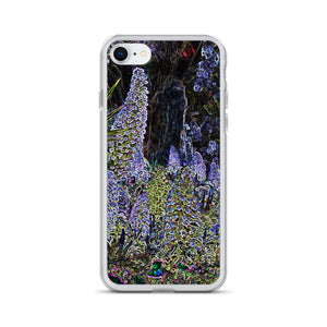 Neon Lilacs iPhone Case