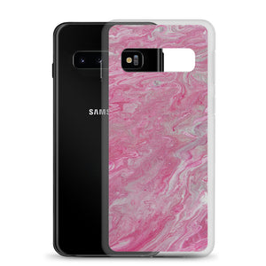 Pink Marble Samsung Case