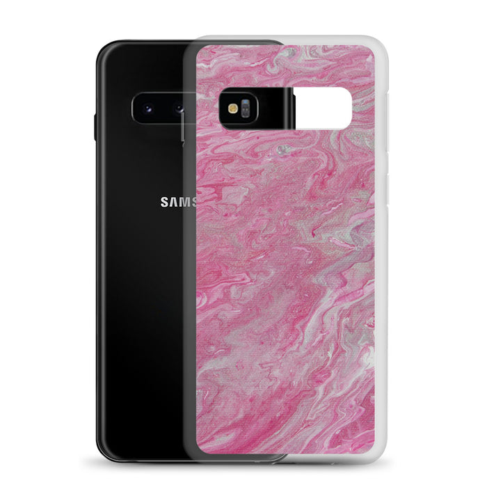 Pink Marble Samsung Case