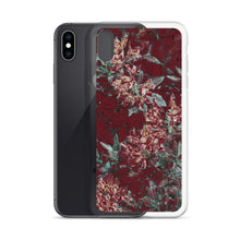 Load image into Gallery viewer, Crimson Floral iPhone Case