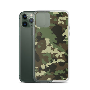 Green Camouflage iPhone Case