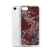 Load image into Gallery viewer, Crimson Floral iPhone Case