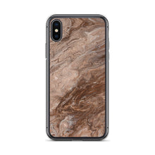 Load image into Gallery viewer, Brown Marble iPhone Case