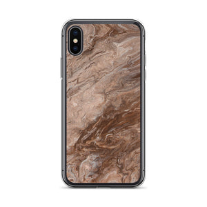 Brown Marble iPhone Case