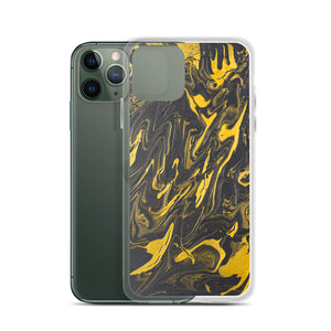 Gold Marble iPhone Case