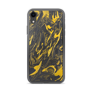 Gold Marble iPhone Case