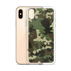 Green Camouflage iPhone Case