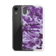 Load image into Gallery viewer, Purple Camouflage iPhone Case