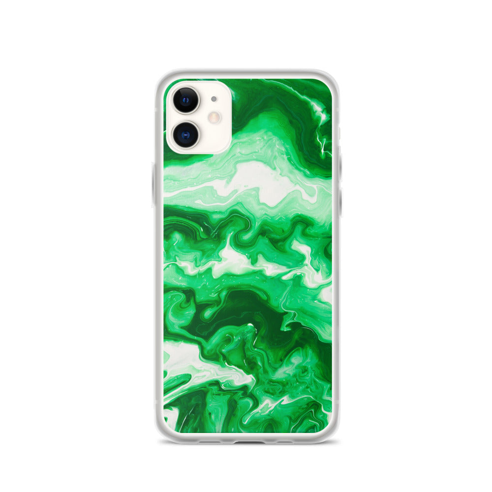Green Marble iPhone Case