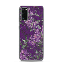 Load image into Gallery viewer, Purple Floral Samsung Case