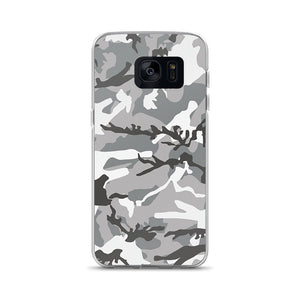 Grey Camouflage Samsung Case