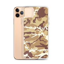 Load image into Gallery viewer, Brown Camouflage iPhone Case