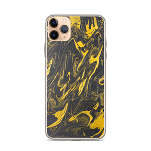 Gold Marble iPhone Case