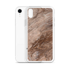Load image into Gallery viewer, Brown Marble iPhone Case