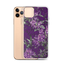 Load image into Gallery viewer, Purple Floral iPhone Case