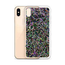 Load image into Gallery viewer, Neon Leaves iPhone Case