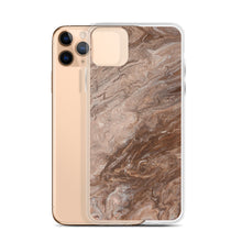 Load image into Gallery viewer, Brown Marble iPhone Case