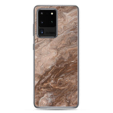 Load image into Gallery viewer, Brown Marble Samsung Case