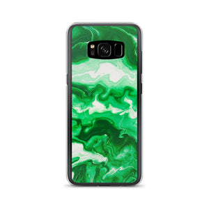 Green Marble Samsung Case