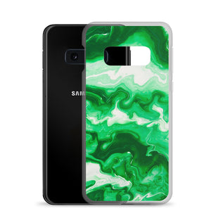 Green Marble Samsung Case