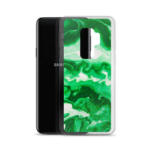 Load image into Gallery viewer, Green Marble Samsung Case