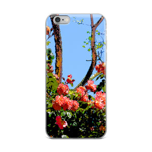 Floral Sketch iPhone Case