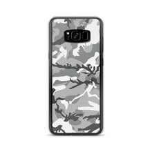 Load image into Gallery viewer, Grey Camouflage Samsung Case