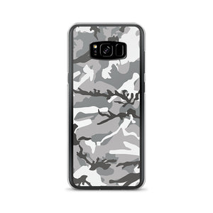 Grey Camouflage Samsung Case