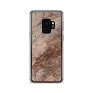 Brown Marble Samsung Case