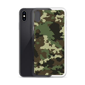 Green Camouflage iPhone Case