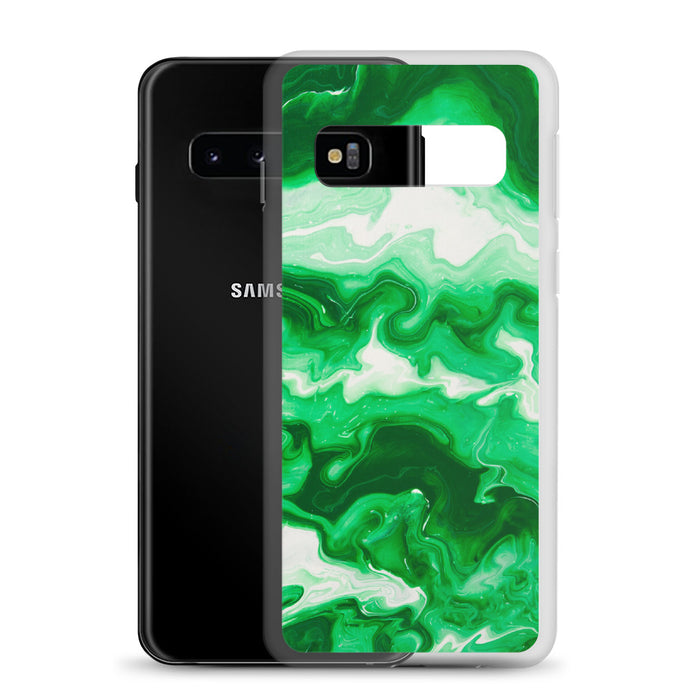 Green Marble Samsung Case