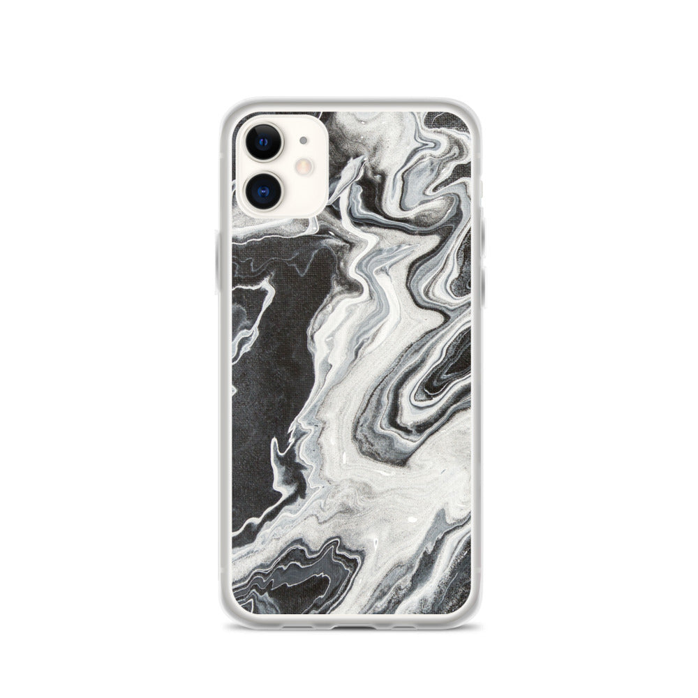Grey Marble iPhone Case
