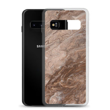 Load image into Gallery viewer, Brown Marble Samsung Case