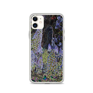 Neon Lilacs iPhone Case