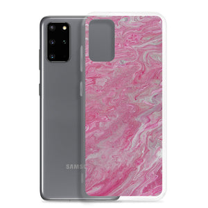 Pink Marble Samsung Case