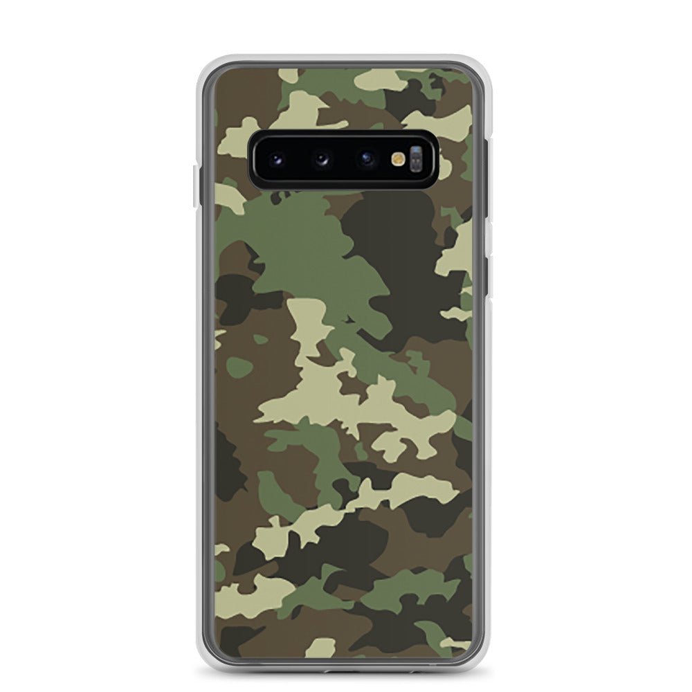 Green Camouflage - Samsung Case