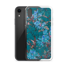 Load image into Gallery viewer, Turquoise Floral iPhone Case