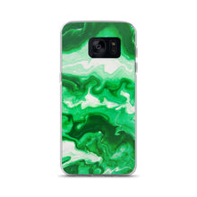 Load image into Gallery viewer, Green Marble Samsung Case