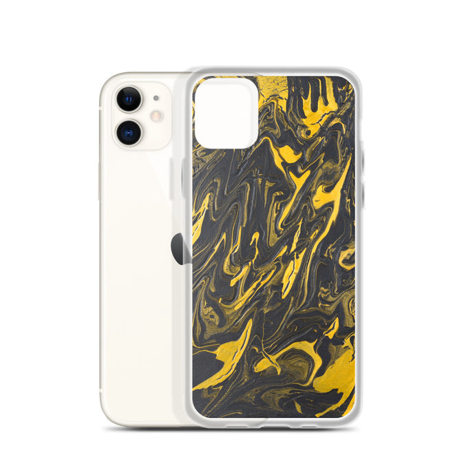 Gold Marble iPhone Case