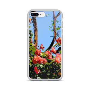 Floral Sketch iPhone Case