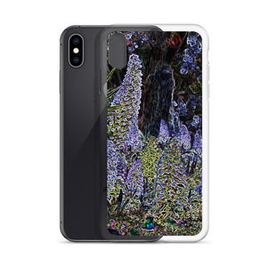 Neon Lilacs iPhone Case