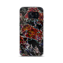 Load image into Gallery viewer, Neon Roses Samsung Case