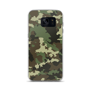 Green Camouflage - Samsung Case