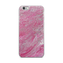 Load image into Gallery viewer, Pink Marble iPhone Case