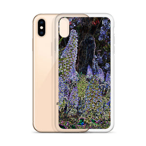 Neon Lilacs iPhone Case