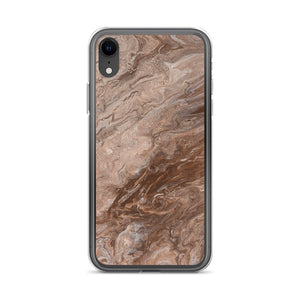 Brown Marble iPhone Case