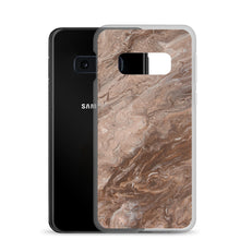Load image into Gallery viewer, Brown Marble Samsung Case
