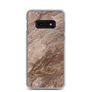 Brown Marble Samsung Case