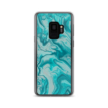 Load image into Gallery viewer, Turquoise Marble Samsung Case